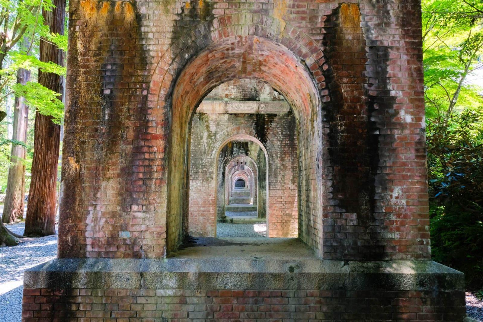 Suirokaku brick aqueduct Nanzenji