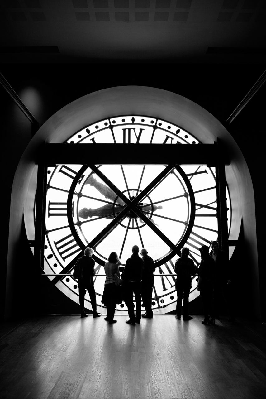 Musee d'Orsay Paris interior clock station hall