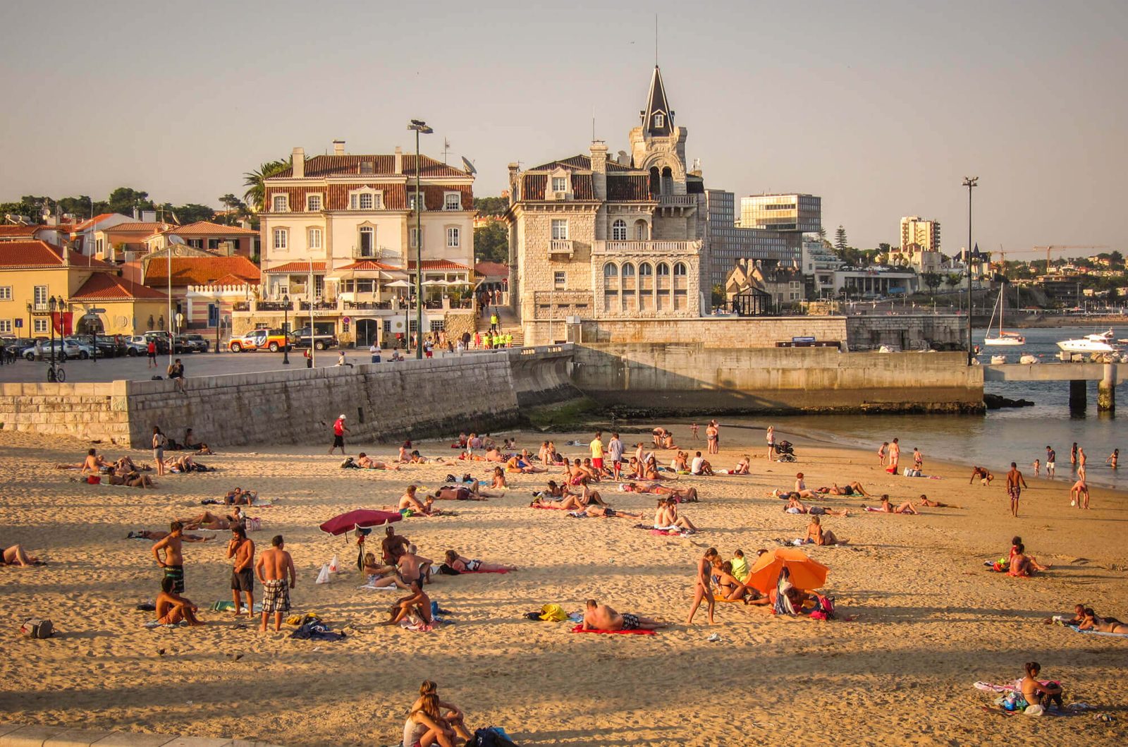 Cascais Portugal beach town coast