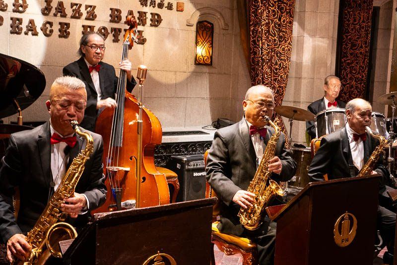 Jazz Bar Fairmont Peace Hotel Shanghai Old Jazz Band