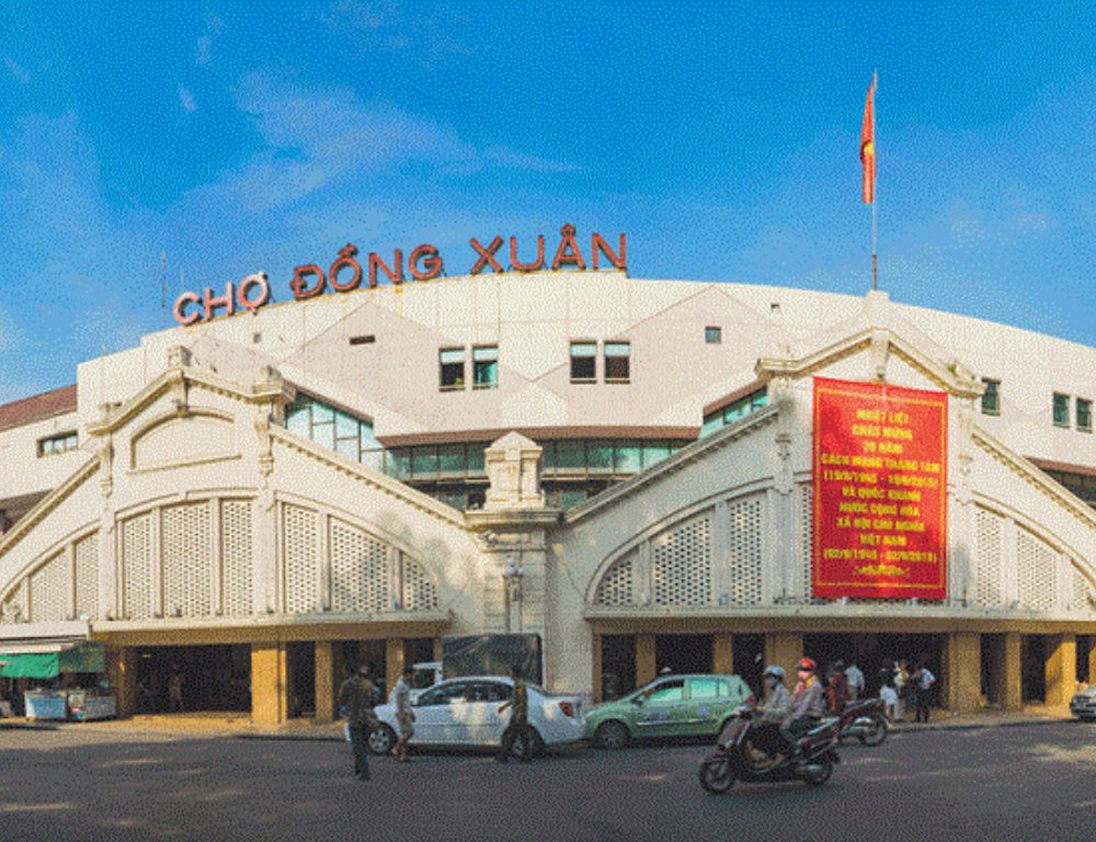 Dong Xuan Market Hanoi