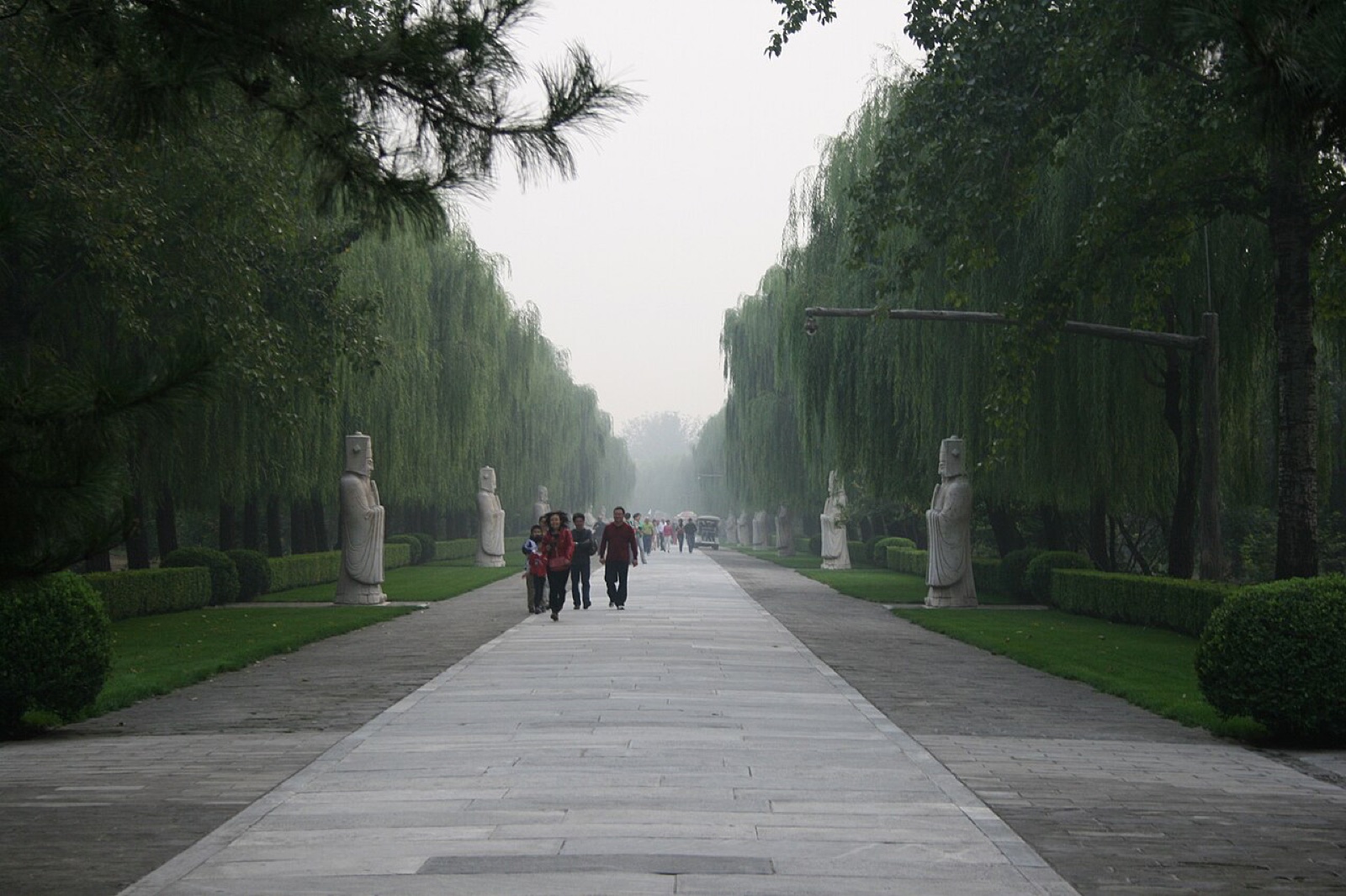 Ming Tombs Sacred Way stone animals Beijing