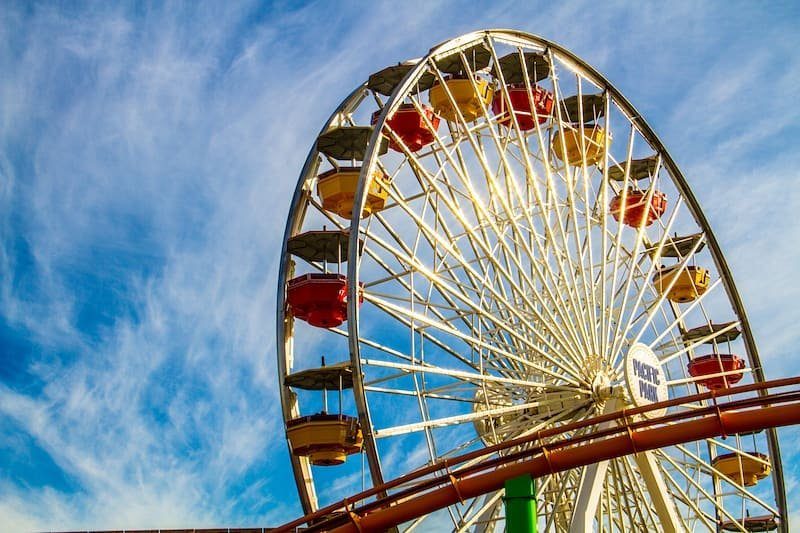 Santa Monica Pier ferris wheel