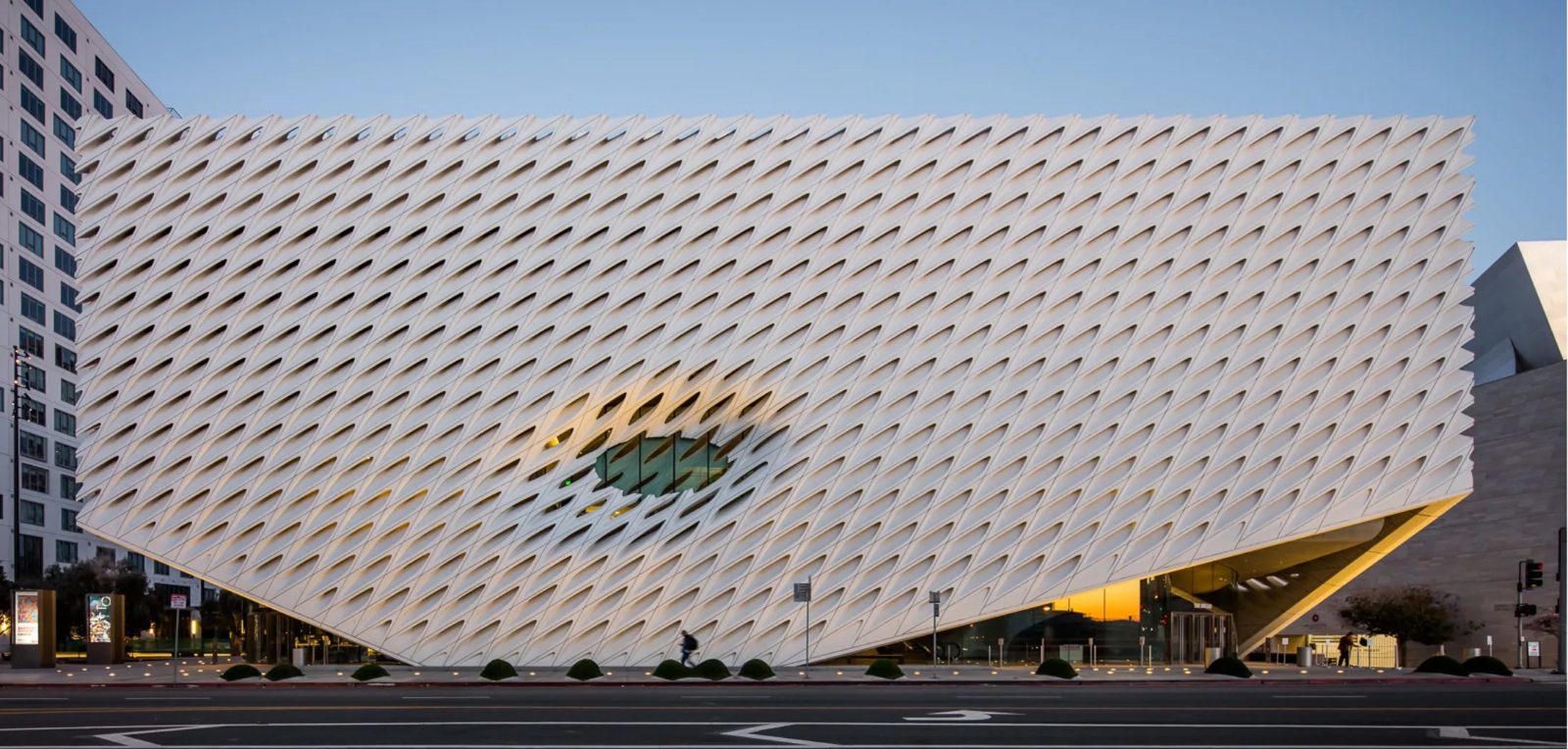 The Broad museum Los Angeles building