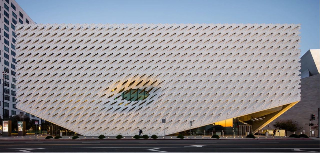 The Broad museum Los Angeles building