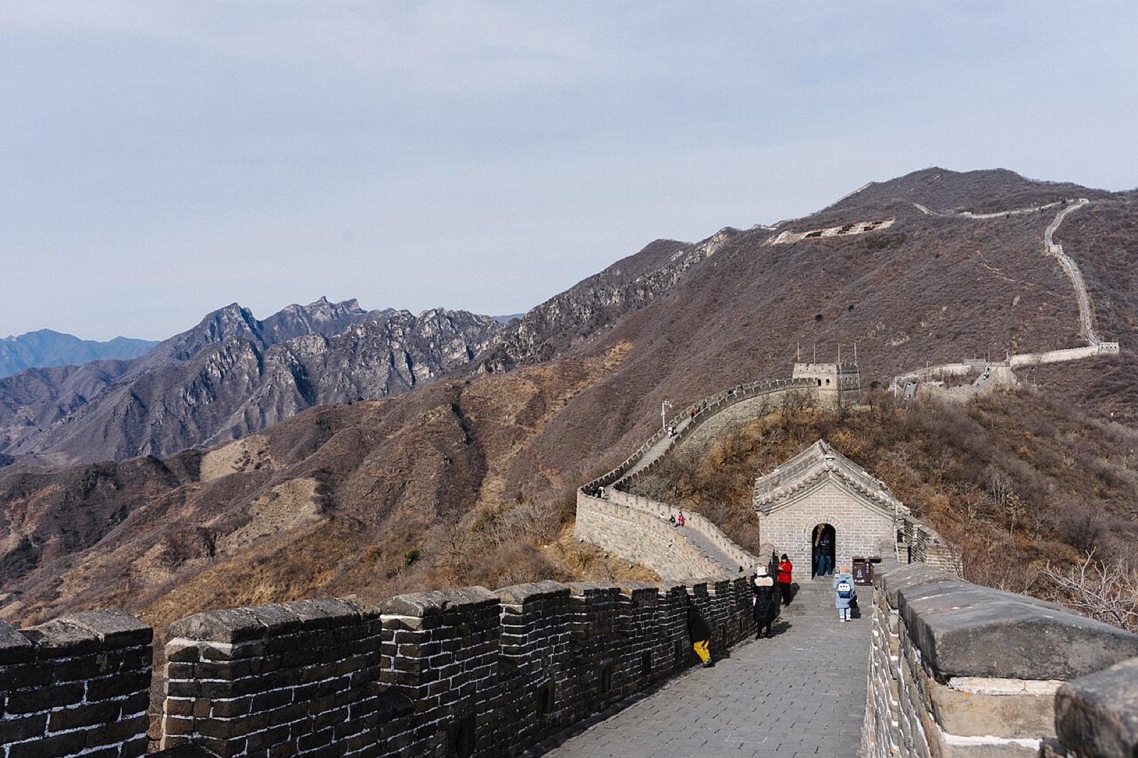 Mutianyu Great Wall ridge towers