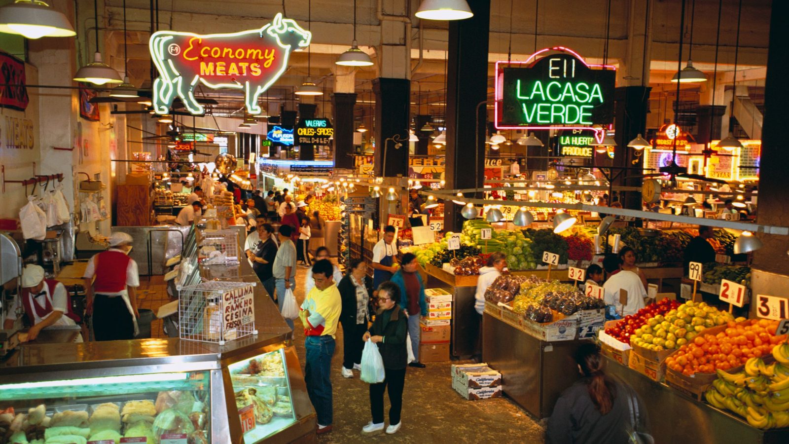 Grand Central Market Los Angeles
