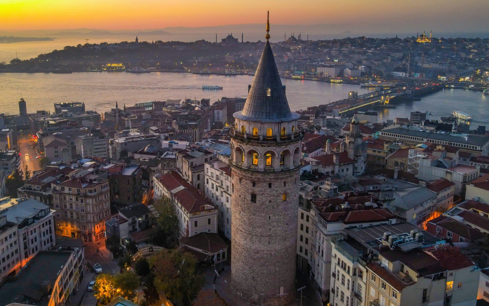 Galata Tower Istanbul skyline