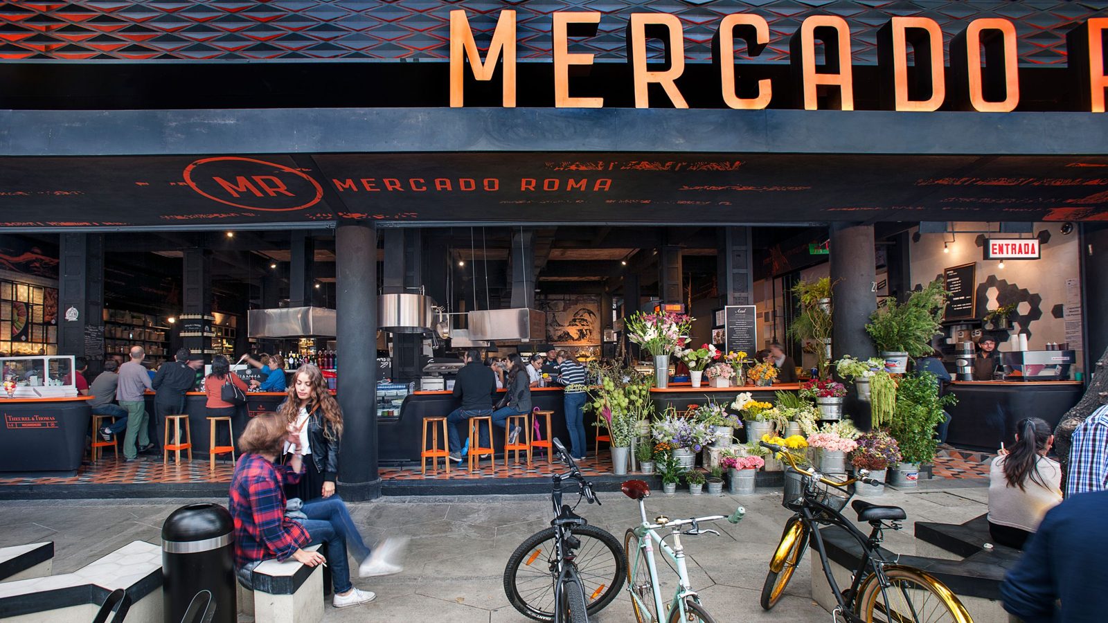Mercado Roma food hall Mexico City