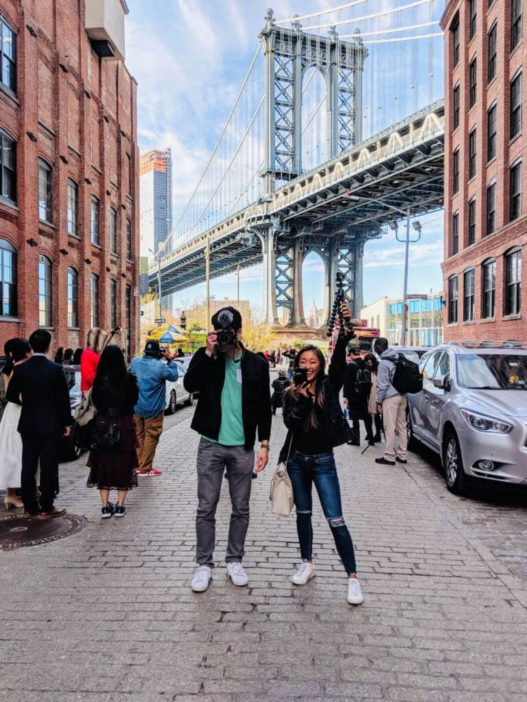DUMBO Brooklyn Manhattan Bridge view