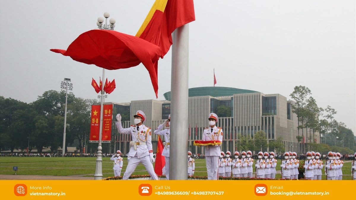 Ba Dinh Square & Flag Ceremony Hanoi