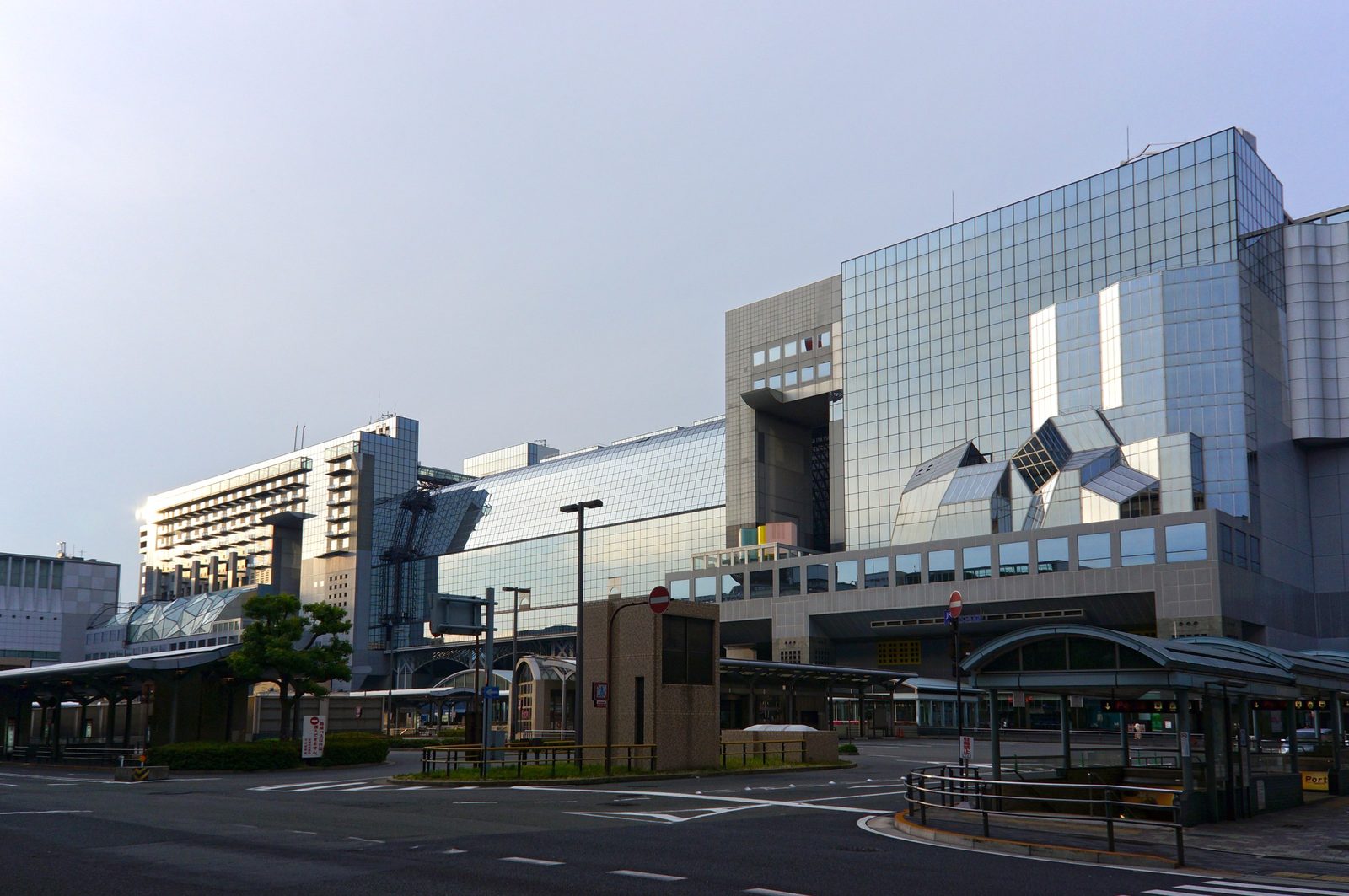 The Kyoto Station building, which houses Hotel Granvia Kyoto