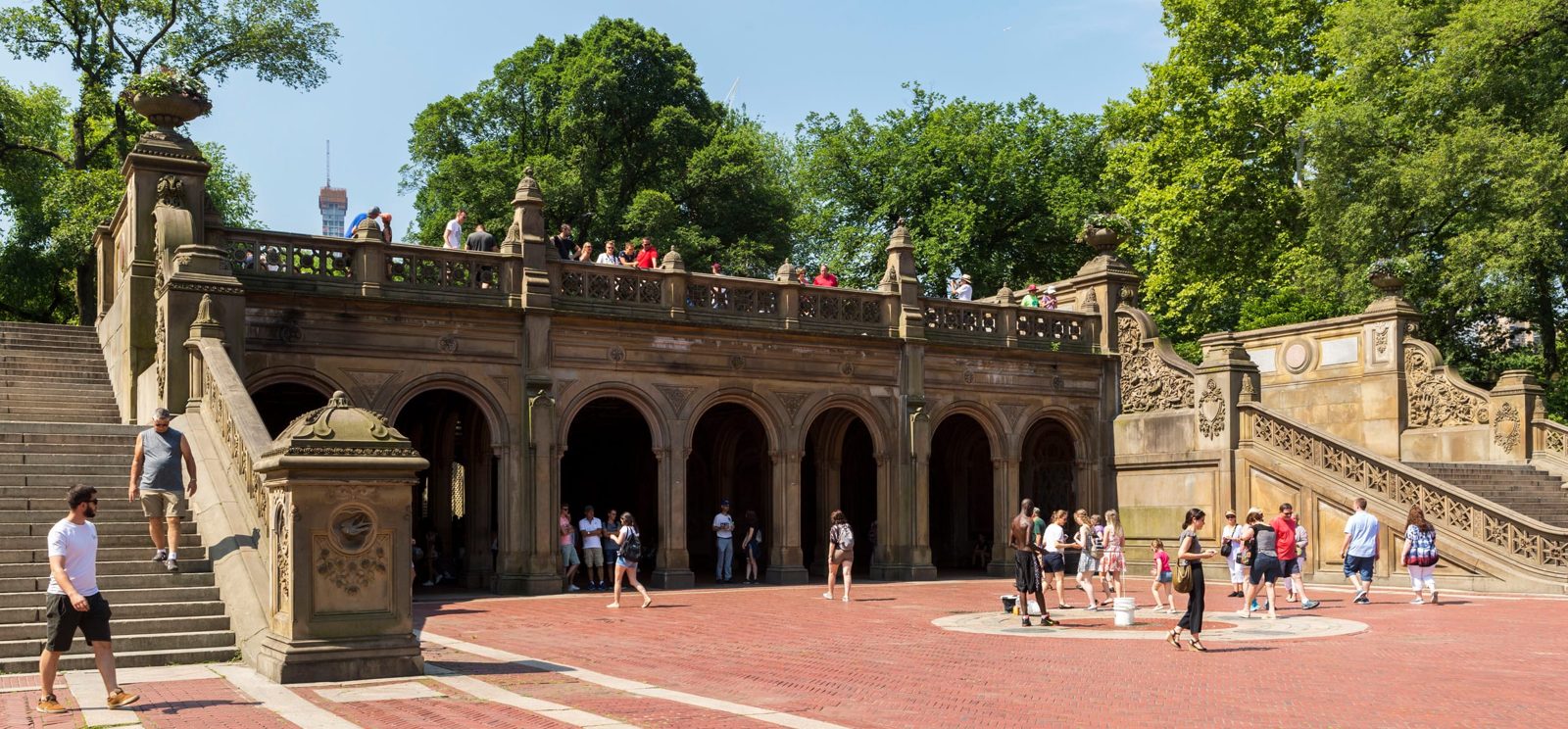 Central Park Bethesda Terrace New York