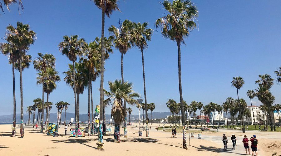 Venice Beach boardwalk Los Angeles