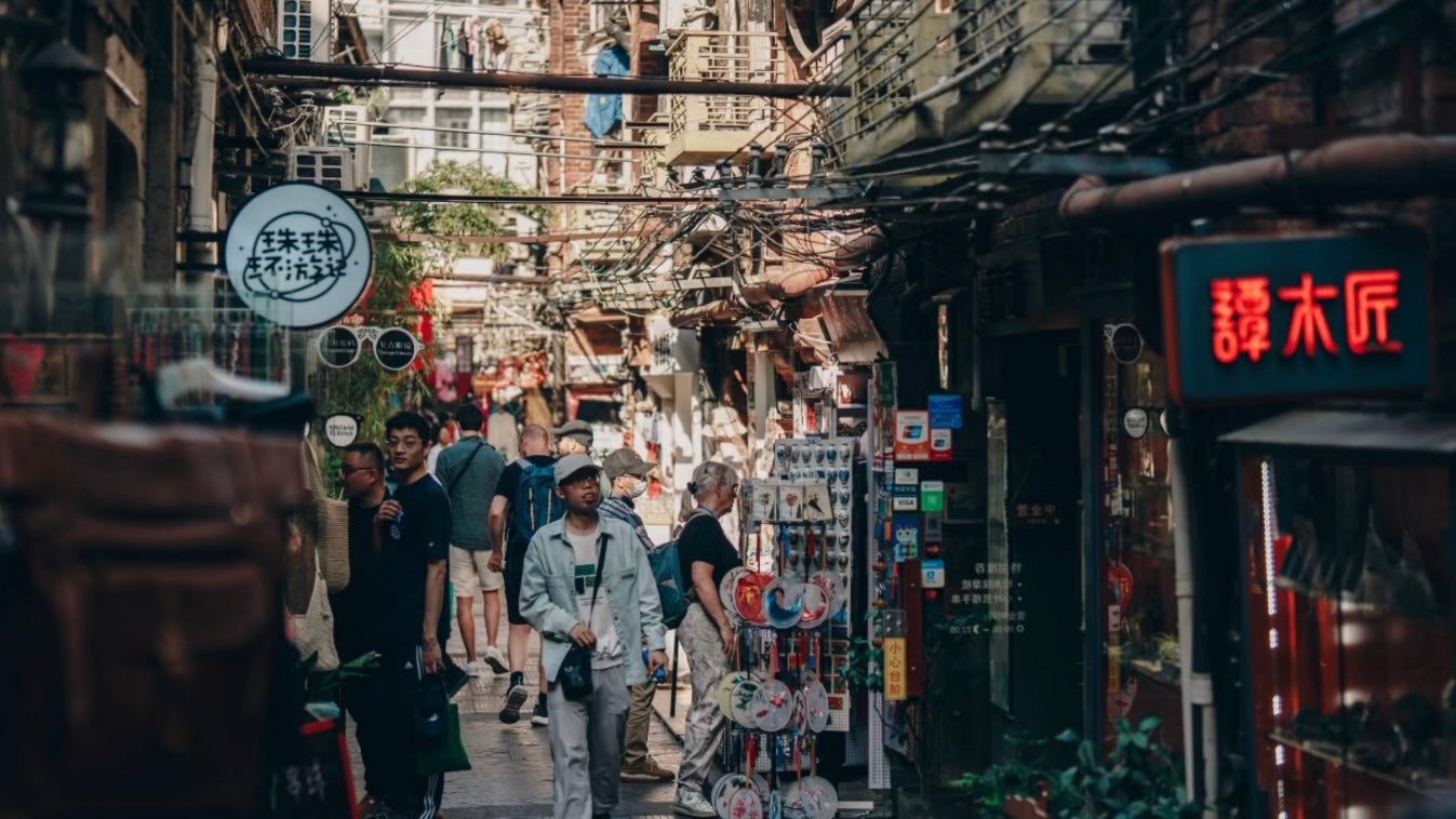 Tianzifang Shanghai lanes