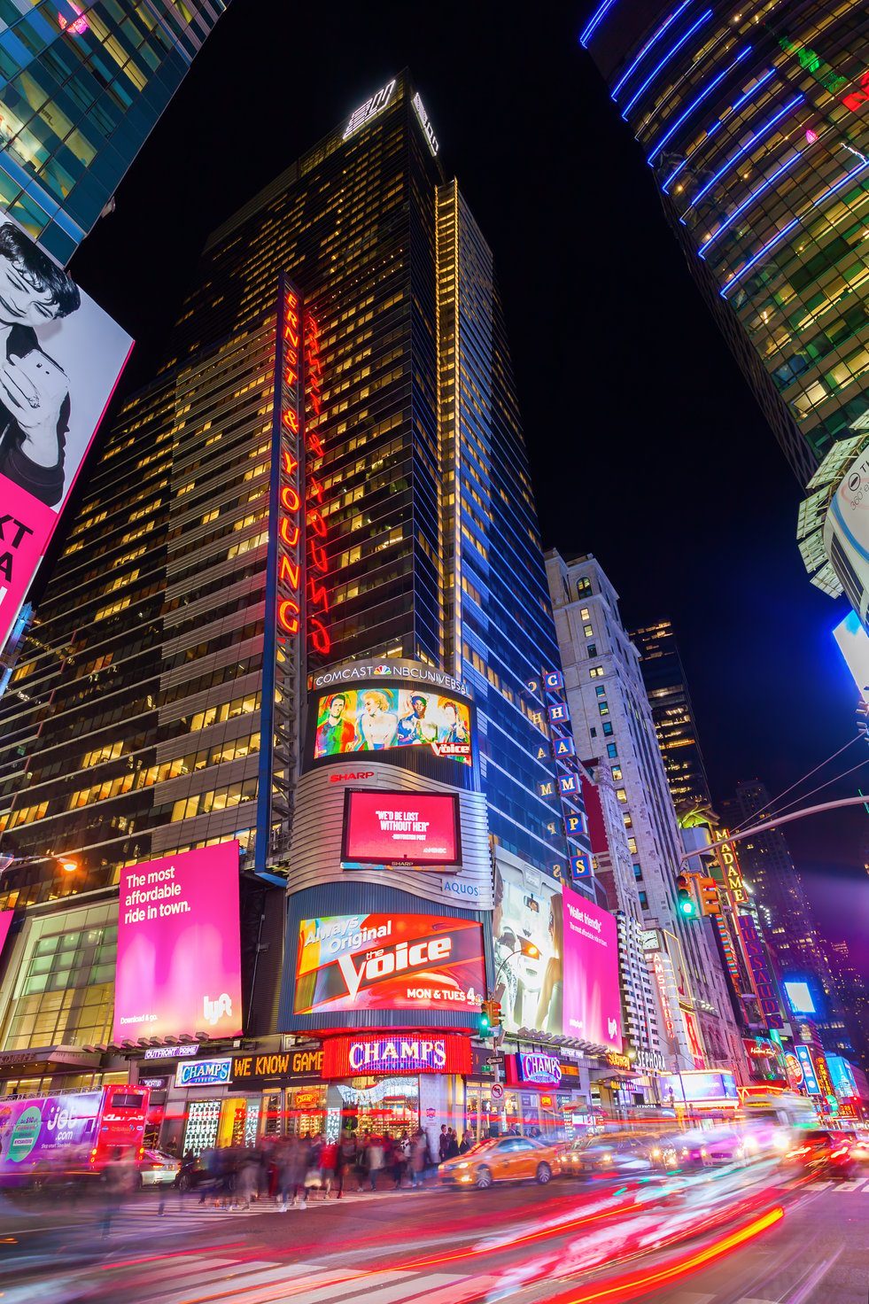 Times Square New York night