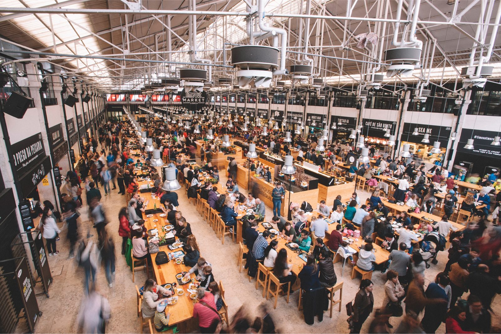 Time Out Market Lisboa food hall Mercado da Ribeira