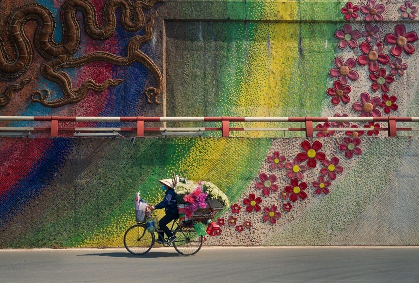 Hanoi Mosaic Wall Hanoi