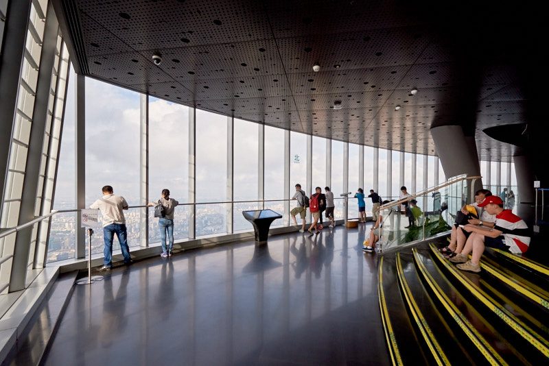 Shanghai Tower observation deck