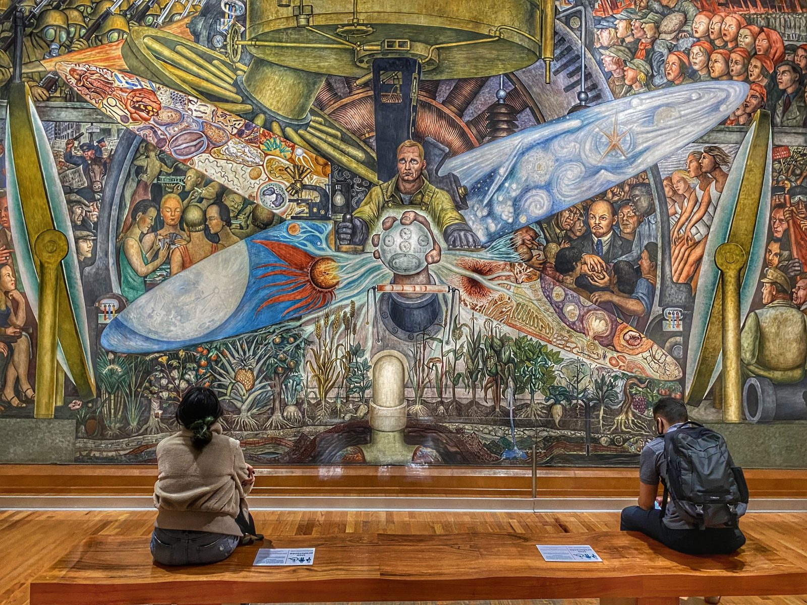 Palacio de Bellas Artes murals Mexico City